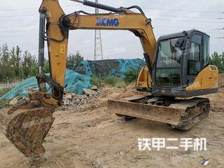 河南-郑州市二手徐工XE80D挖掘机实拍照片