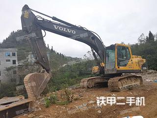 贵州-黔西南布依族苗族自治州二手沃尔沃EC200B挖掘机实拍照片