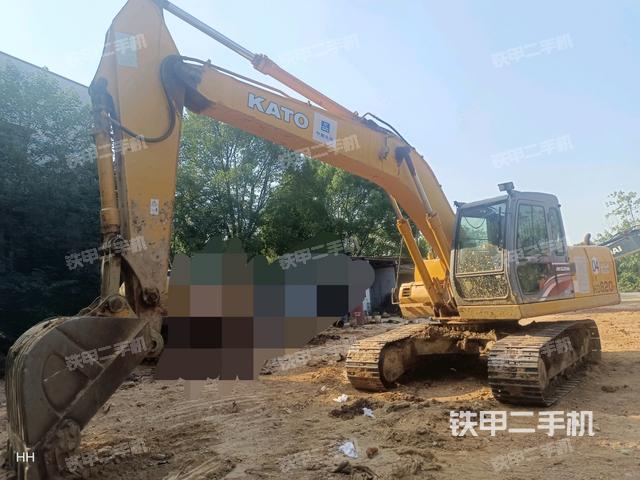 加藤HD820V挖掘机的设备实拍-第2张实拍照片