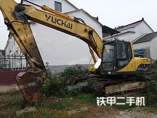安徽-六安市二手玉柴YC230LC-8挖掘机实拍照片