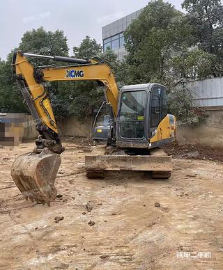 安徽-六安市二手徐工XE80C挖掘机实拍照片