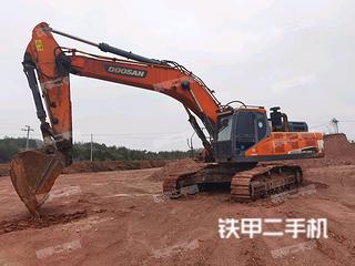 江西-鹰潭市二手斗山DX420LC-9C挖掘机实拍照片