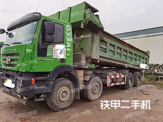 浙江-杭州市二手红岩8X4工程自卸车实拍照片