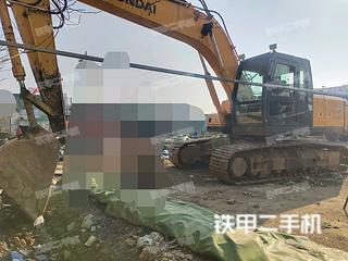 山东-青岛市二手现代R215-7C挖掘机实拍照片