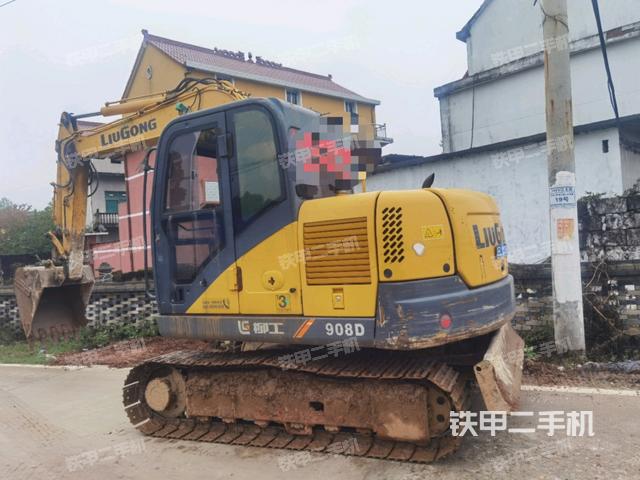 柳工CLG908D挖掘机的设备实拍-第3张实拍照片