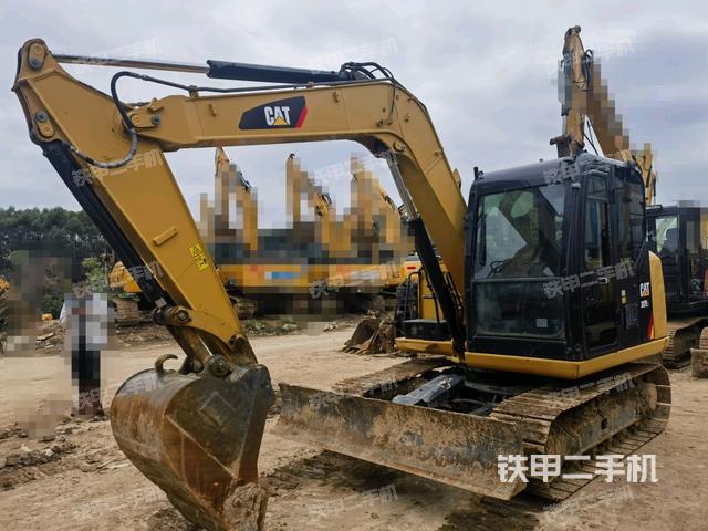 卡特彼勒307E2小型液压挖掘机的设备实拍-第2张实拍照片