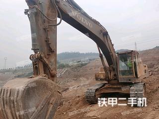 四川-广元市二手沃尔沃EC350D挖掘机实拍照片