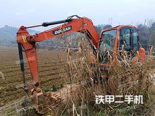 湖南-益阳市二手斗山DX75-9C挖掘机实拍照片