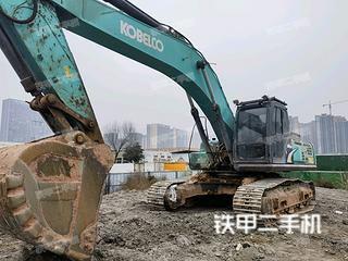 四川-成都市二手神钢SK380D-8挖掘机实拍照片
