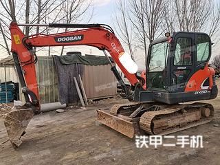 山东-青岛市二手斗山DX55-9C挖掘机实拍照片
