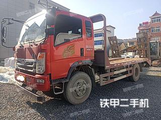 二手中国重汽 4X2 平板运输车转让出售