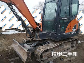 山东-烟台市二手斗山DX55-9CN挖掘机实拍照片