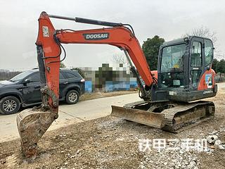 安徽-巢湖市二手斗山DX55-9C挖掘机实拍照片