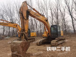 河南-郑州市二手现代R225LC-7挖掘机实拍照片
