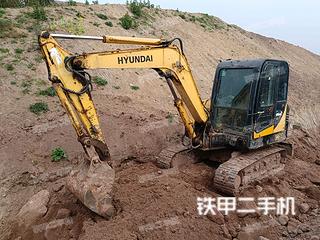 四川-泸州市二手现代R60-7挖掘机实拍照片