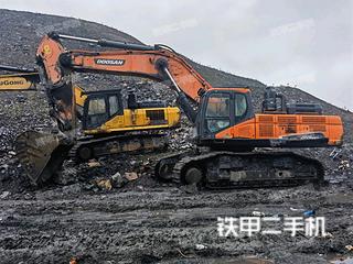 江西-上饶市二手斗山DX520LC-9C挖掘机实拍照片