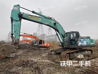 浙江-杭州市二手神钢SK350LC-8挖掘机实拍照片