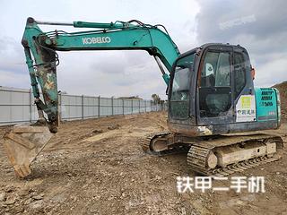 陕西-安康市二手神钢SK75-8挖掘机实拍照片