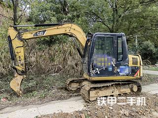 江西-九江市二手卡特彼勒307D液压挖掘机实拍照片