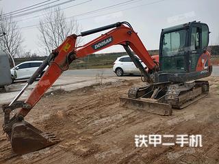 河南-洛阳市二手斗山DX55-9C挖掘机实拍照片