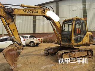 玉柴YC85-6挖掘機實拍圖片