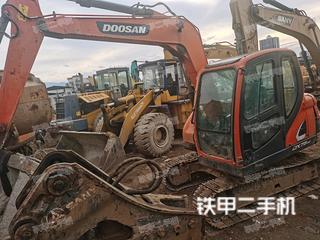 广元斗山DX75-9C挖掘机实拍图片