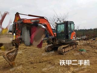 四川-绵阳市二手斗山DX55-9C挖掘机实拍照片