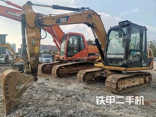 云南-曲靖市二手卡特彼勒307D液压挖掘机实拍照片