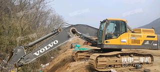 河南-驻马店市二手沃尔沃EC380DL挖掘机实拍照片