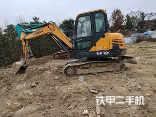 四川-绵阳市二手现代R 60VS挖掘机实拍照片