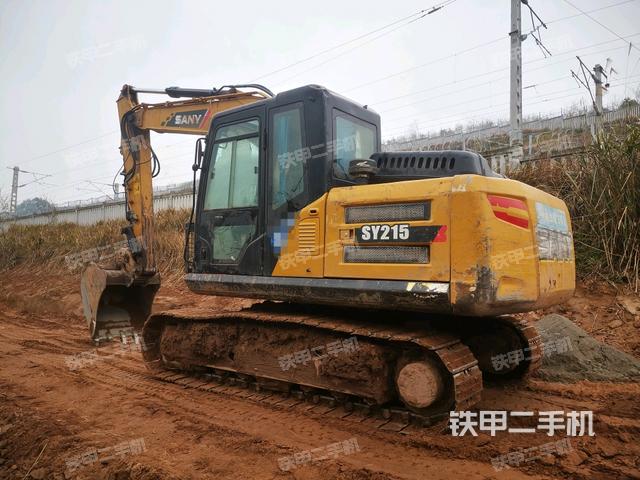 三一重工SY155H挖掘机的设备实拍-第3张实拍照片
