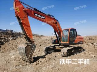 山东-烟台市二手斗山DX220LC-9C挖掘机实拍照片