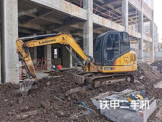 四川-广安市二手柳工CLG9055E挖掘机实拍照片