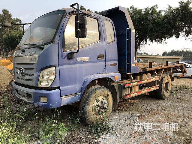 福田时代4×2平板运输车