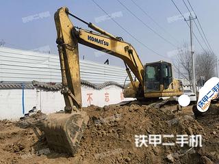 郑州小松PC200-8挖掘机实拍图片