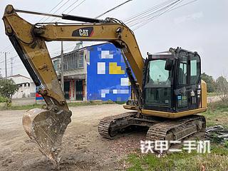 卡特彼勒307E2小型液壓挖掘機實拍圖片