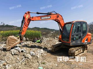 安徽-黄山市二手斗山DX75-9C挖掘机实拍照片