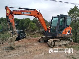 江西-上饶市二手斗山DX55-9C挖掘机实拍照片