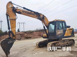 現代R130VS挖掘機實拍圖片