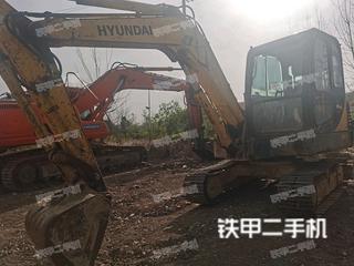 四川-广元市二手现代R60-7挖掘机实拍照片