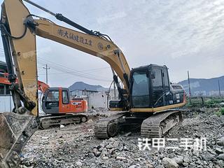 浙江-温州市二手卡特彼勒315D液压挖掘机实拍照片