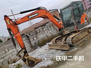 湖南-娄底市二手斗山DX55-9C挖掘机实拍照片