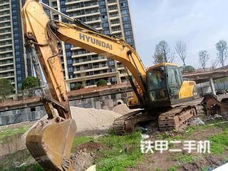 湖南-衡阳市二手现代R215VS挖掘机实拍照片
