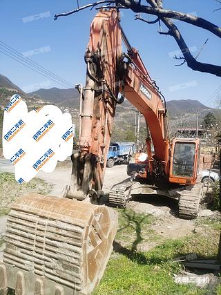 兰州斗山DX345LC挖掘机实拍图片