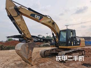 卡特彼勒320D液壓挖掘機實拍圖片