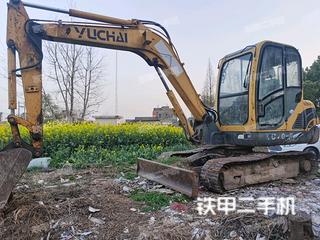 玉柴YC60-8挖掘機實拍圖片