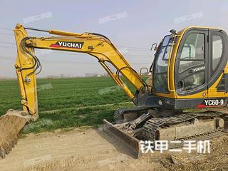 玉柴YC60-9挖掘機實拍圖片