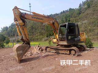 湖南-衡阳市二手现代R110-7挖掘机实拍照片