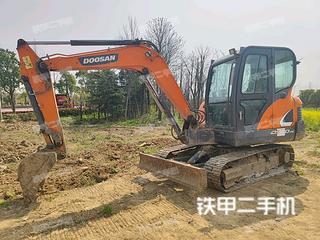 合肥斗山DX55-9C挖掘機實拍圖片