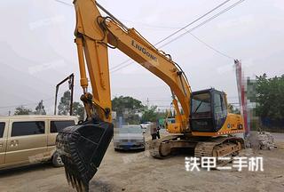 广西-来宾市二手柳工CLG205C挖掘机实拍照片